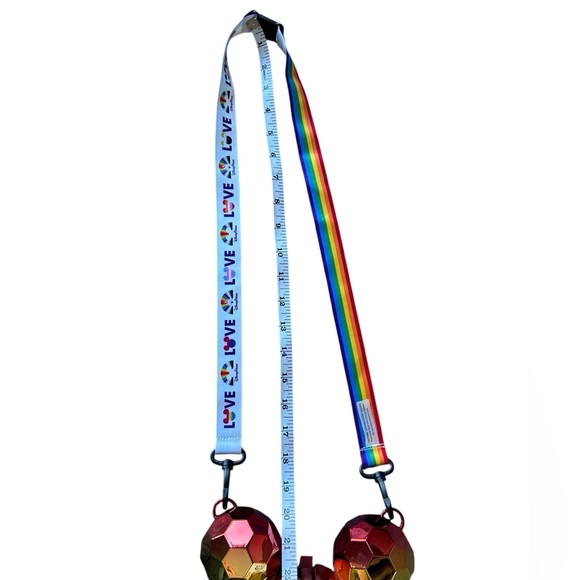 Disney Park 2023 Rainbow Pride Mirrored Mickey Shaped Sipper Cup Collectible - Picture 8 of 8